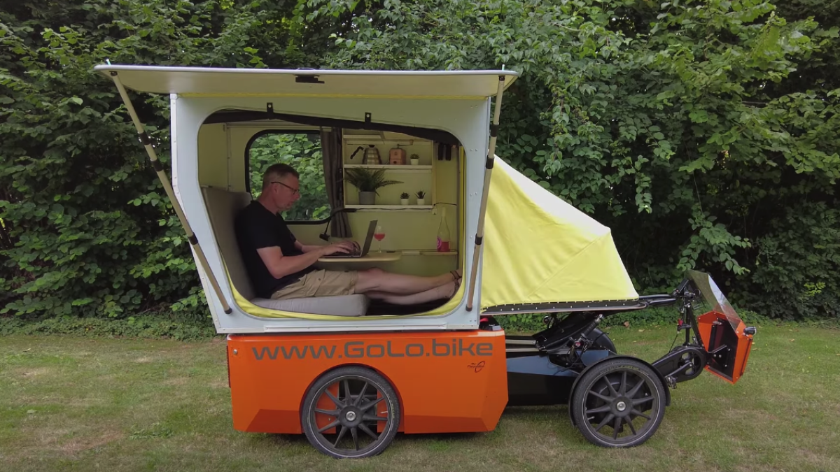 We go top bike trailer